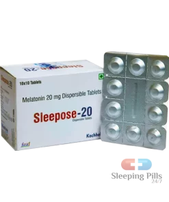 Melatonin 20mg Sleepose-20