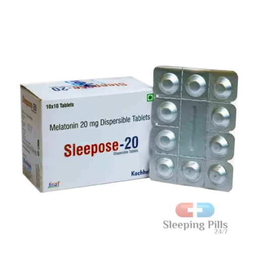 Melatonin 20mg Sleepose-20